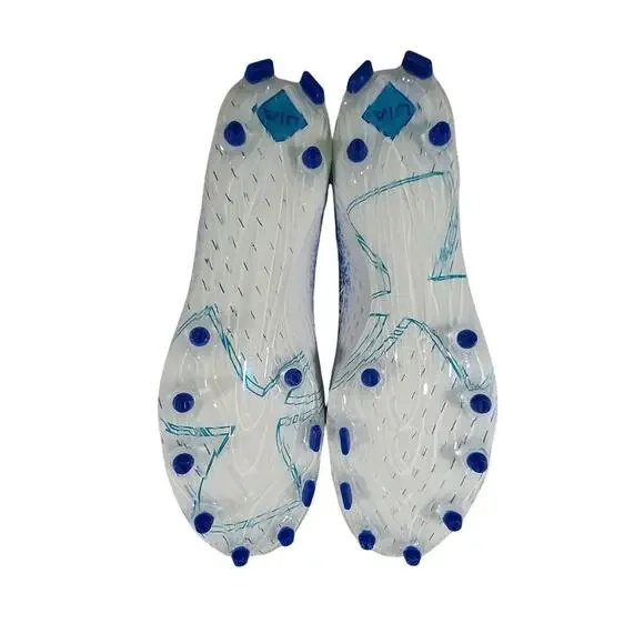 NWT@$130! UNDER ARMOUR SPOTLIGHT LUX MC 2.0! GRADIENT BLUE/WHITE, BOXED! SZ 11.5 - Picture 10 of 12